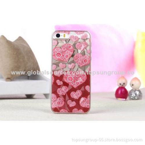 PC Case for iPhone 5S, Ana-glyph, OEM and ODM Orders Welcomed